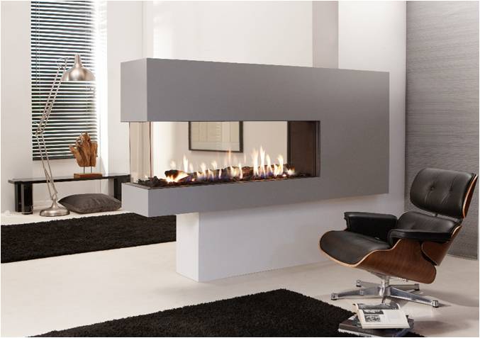 European Home Direct Vent Gas Fireplace