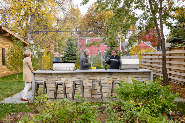 Outdoor Kitchen Island 