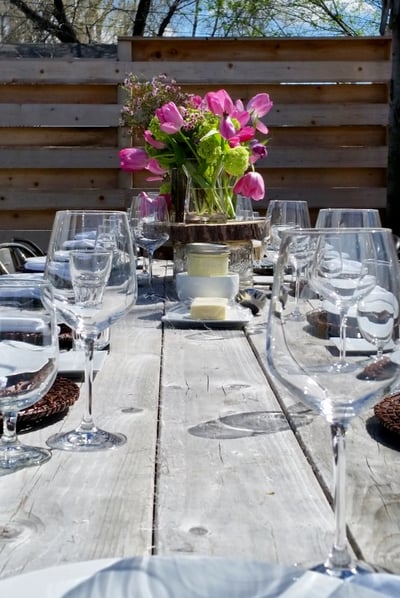 Outdoor Kitchen Table 