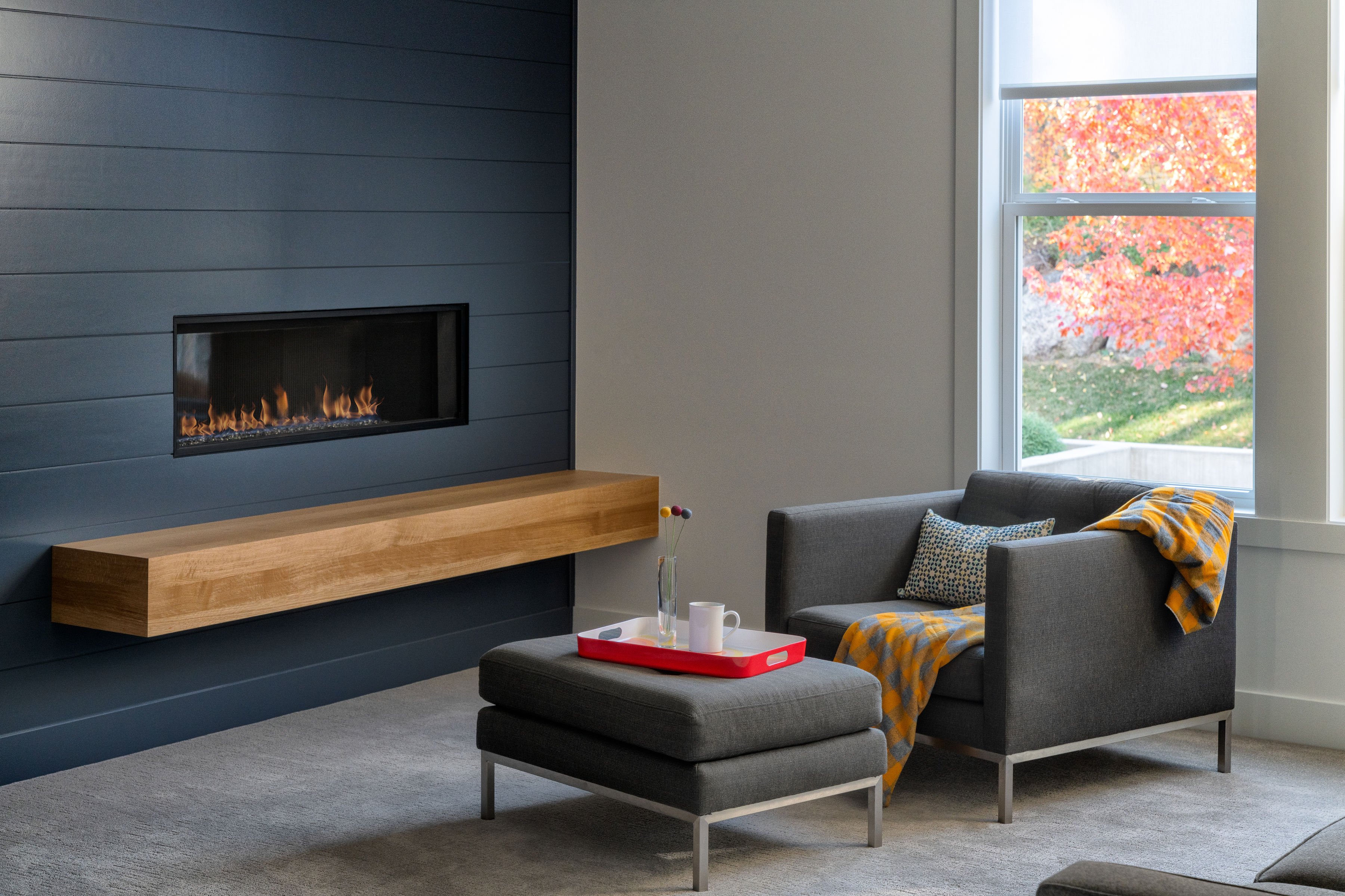 Linear Gas Fireplace 